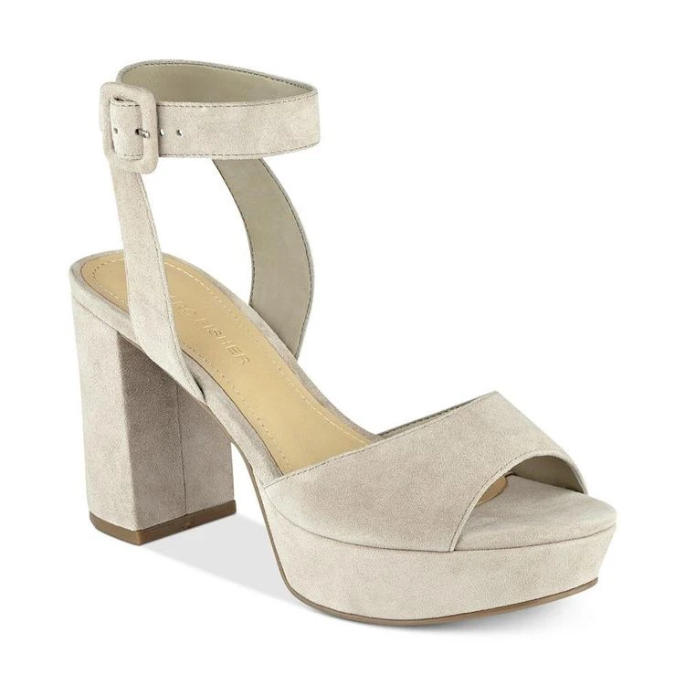 商品Marc Fisher|Meliza Platform Block-Heel Sandals,价格¥233,第1张图片