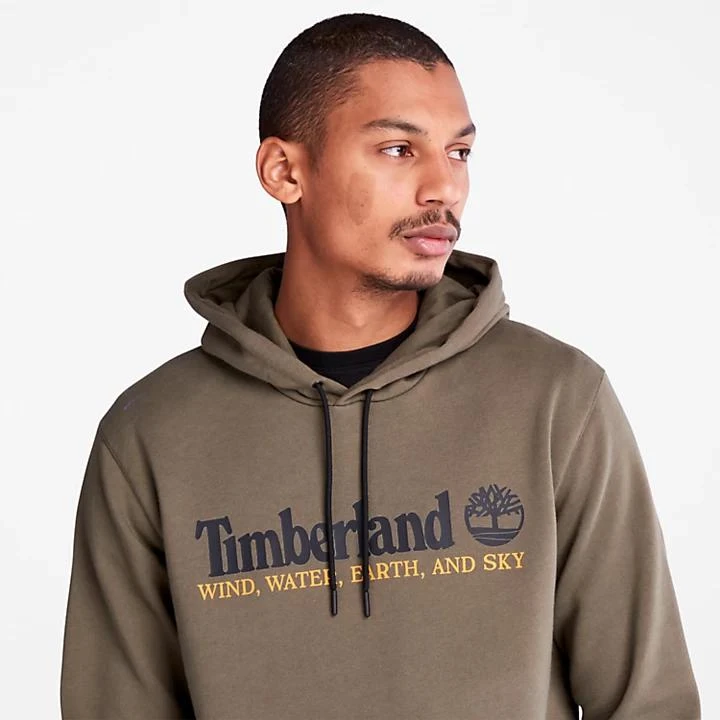 商品Timberland|Wind, Water, Earth, and Sky Hoodie for Men in Dark Green,价格¥553,第5张图片详细描述