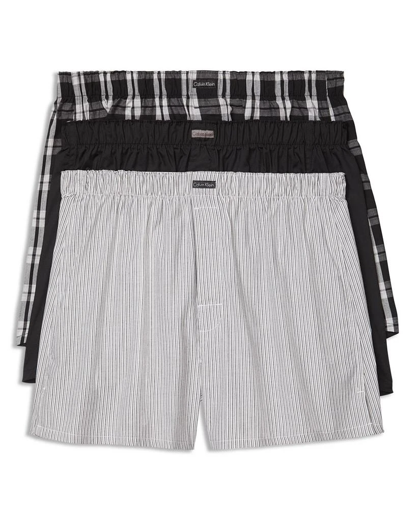 商品Calvin Klein|Traditional Boxers, Pack of 3,价格¥343,第1张图片