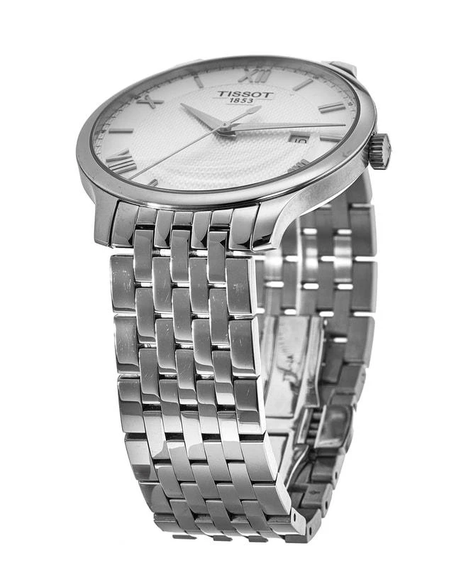 商品[二手商品] Tissot|Tissot T-Classic Tradition Silver Dial Steel Men's Watch T063.610.11.038.00-PO,价格¥937,第2张图片详细描述