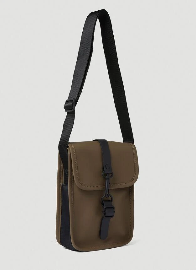 商品RAINS|Flight Crossbody Bag in Brown,价格¥516,第2张图片详细描述