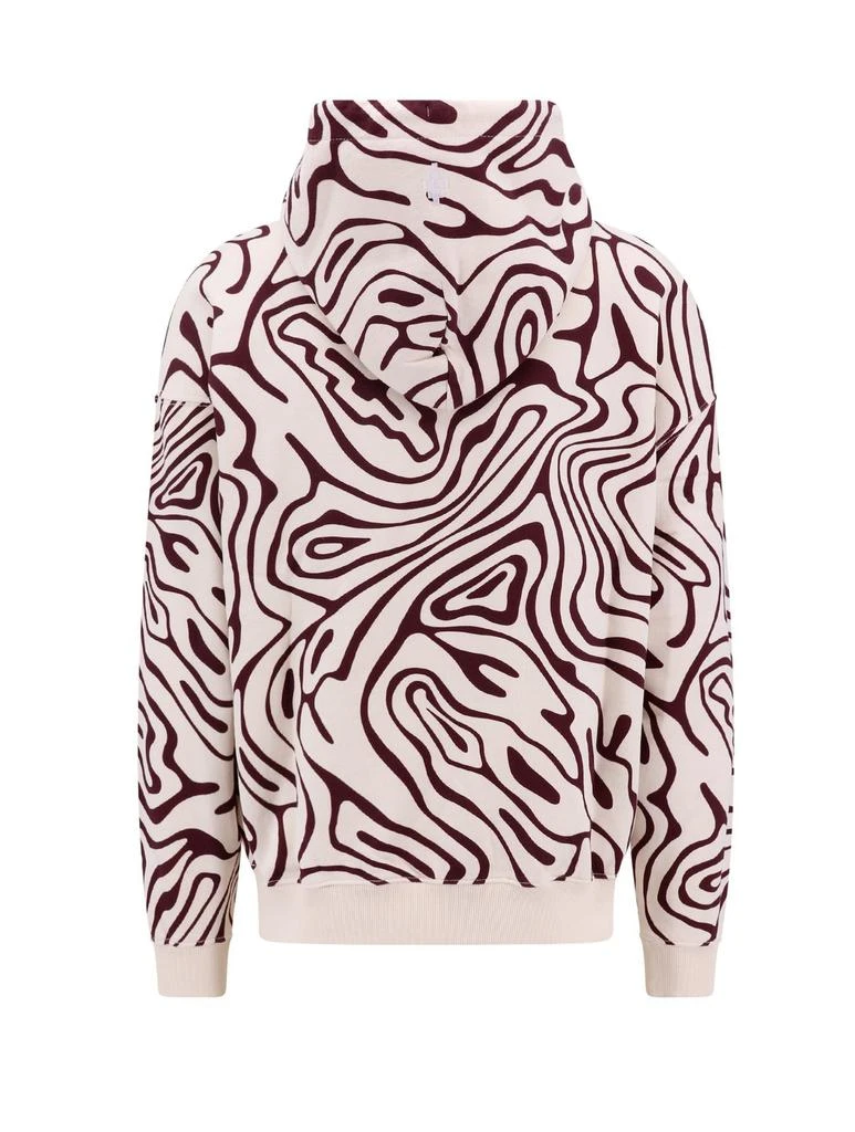 商品Marcelo Burlon|Marcelo Burlon County Of Milan Abstract Pattern Printed Drawstring Hoodie,价格¥2823,第2张图片详细描述