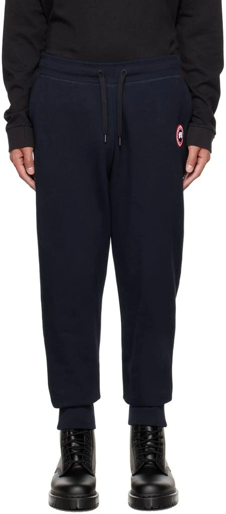 商品Canada Goose|Navy Huron Lounge Pants,价格¥2346,第1张图片