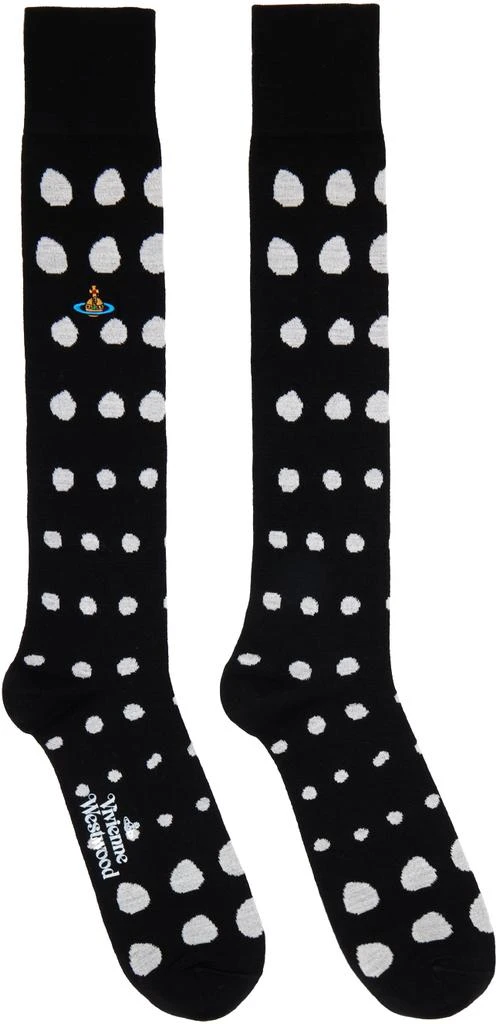 商品Vivienne Westwood|Black Dots Socks,价格¥342,第1张图片