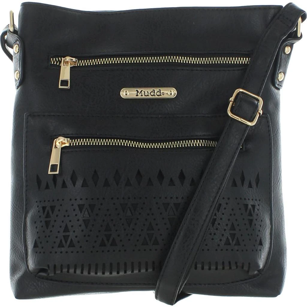 商品Mudd|Mudd Women's Faux Leather Signature Lasercut Crossbody Handbag,价格¥85,第1张图片