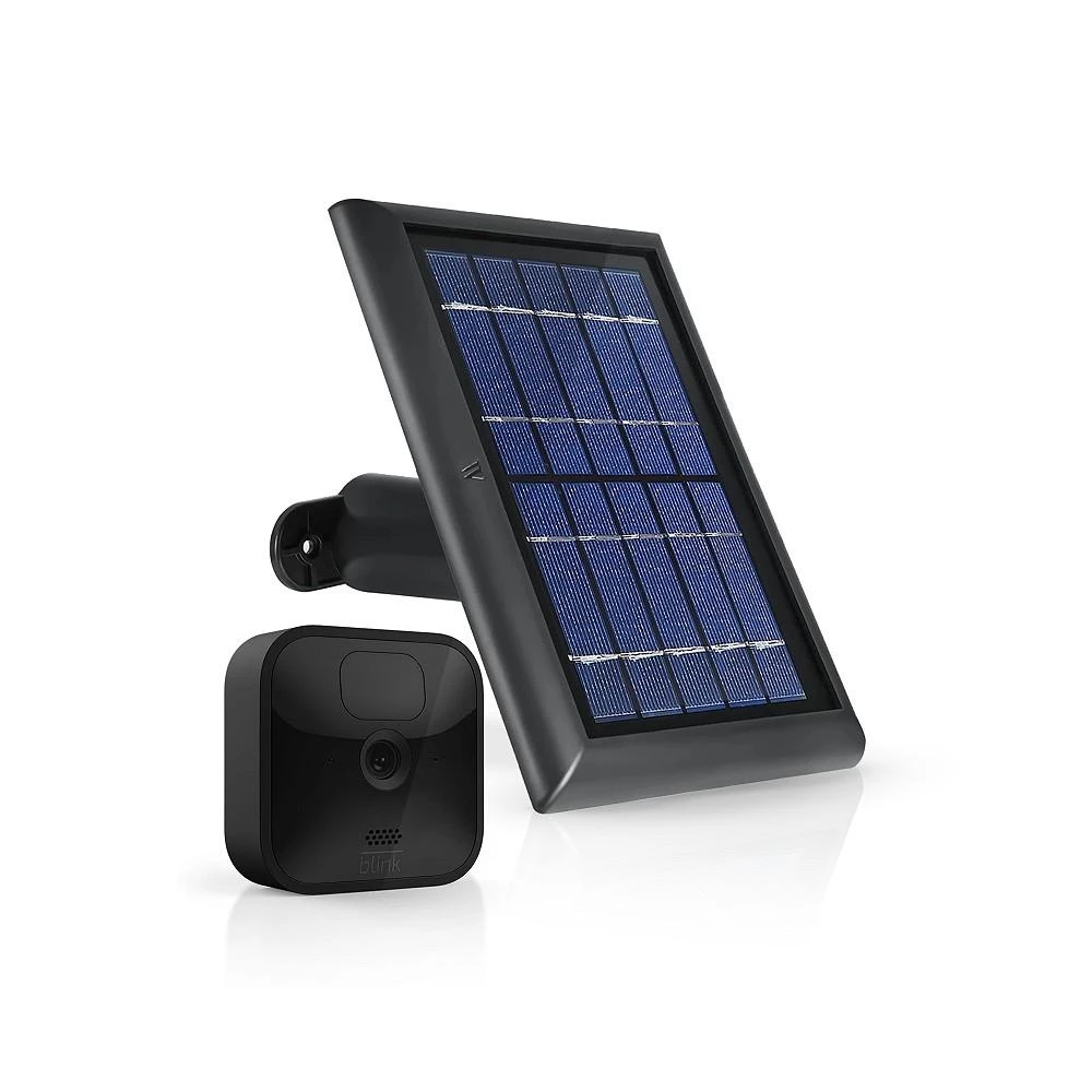 商品Wasserstein|Solar Panel with Internal Battery Compatible with Blink Outdoor, Blink XT and Blink XT2 Outdoor Camera (1 Pack, Black),价格¥322,第1张图片