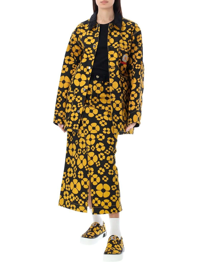 商品Marni|OVERSIZED FLORAL JACKET,价格¥2773,第4张图片详细描述