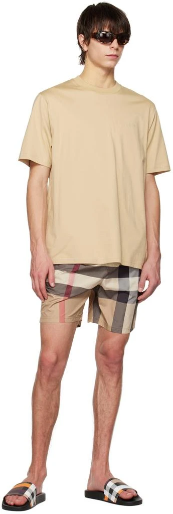 商品Burberry|Beige Bonded T-Shirt,价格¥4203,第4张图片详细描述