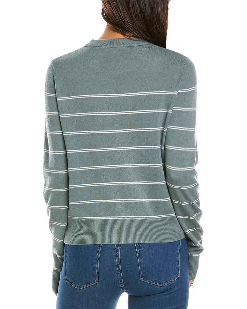 商品Vince|Vince Striped Wool & Cashmere-Blend Pullover,价格¥1103,第4张图片详细描述
