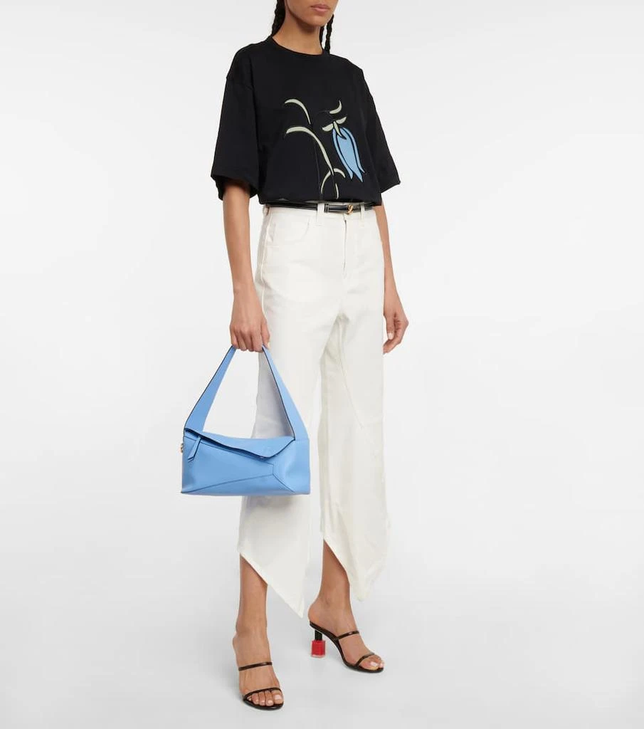 商品Loewe|Puzzle slouchy leather shoulder bag,价格¥18281,第5张图片详细描述