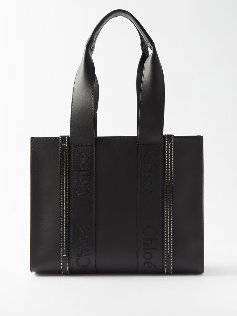 商品Chloé|Woody medium leather tote bag,价格¥11493,第1张图片