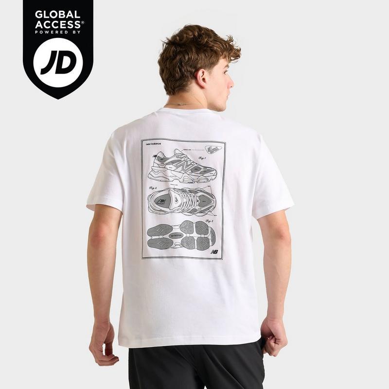 Men's New Balance 9060 Sketch Graphic T-Shirt – On Sale Now with