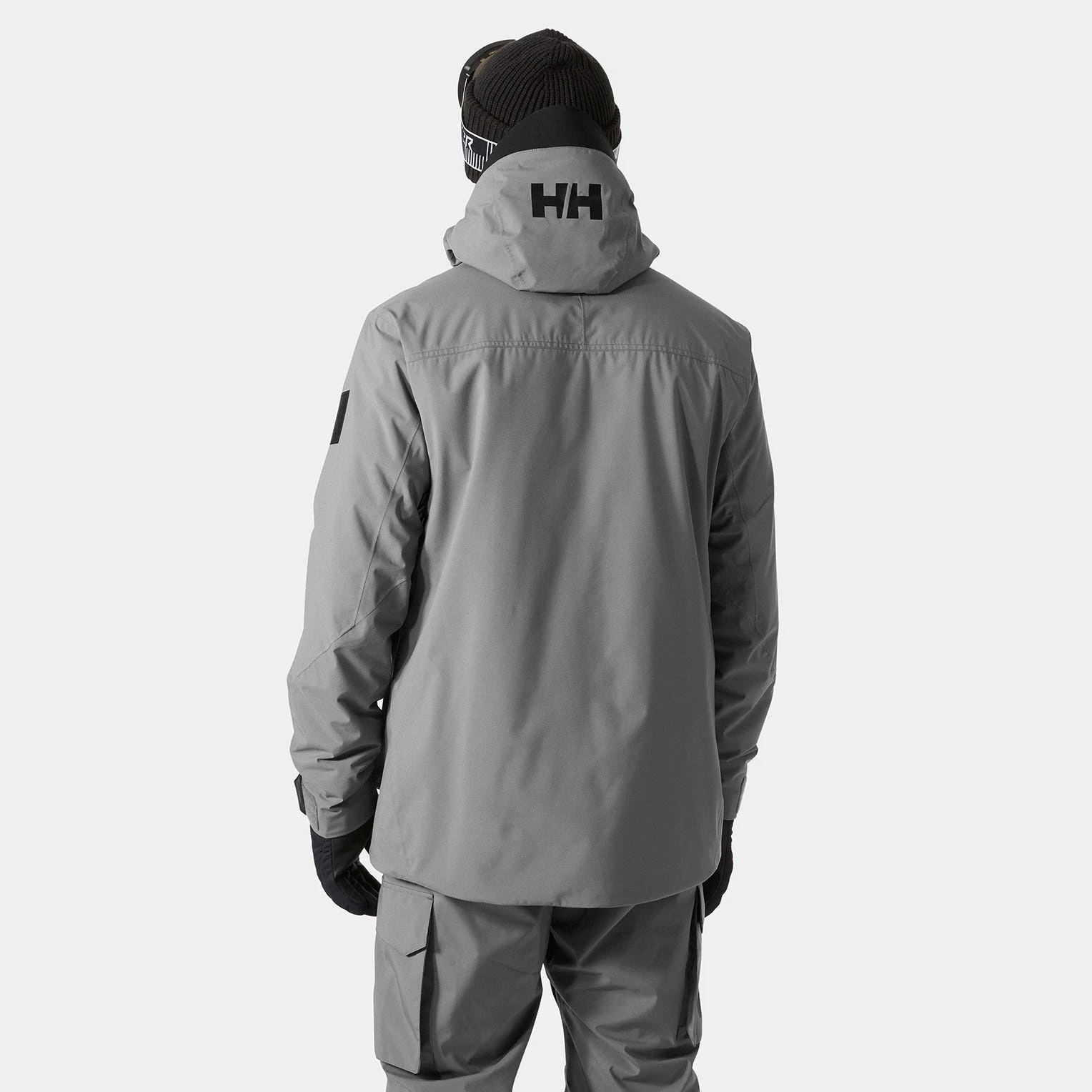 商品【商品预售7天】 Helly Hansen|Helly Hansen 男士户外滑雪服上装 65877876CONCRETE 米白色,价格¥3785,第3张图片详细描述