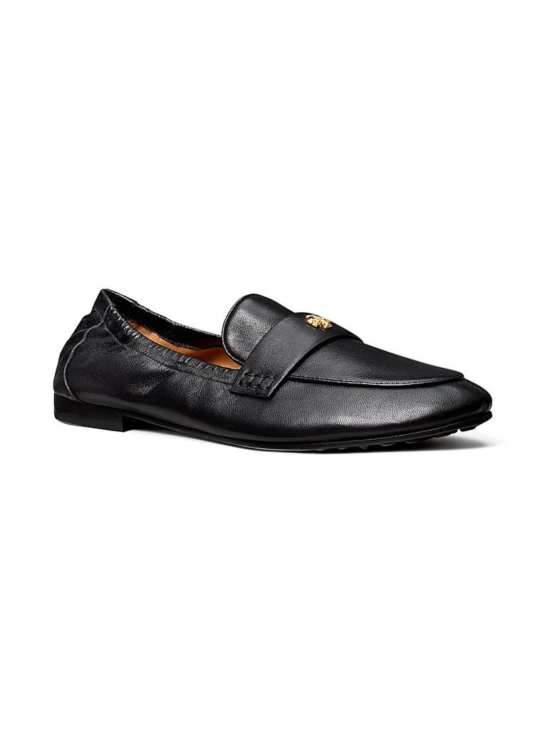 商品Tory Burch|Logo Leather Ballet Loafers,价格¥2217,第2张图片详细描述