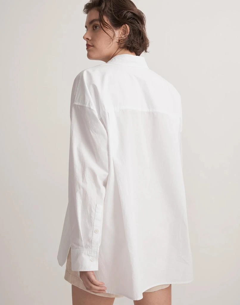 商品Madewell|The Signature Poplin Oversized Shirt,价格¥160,第3张图片详细描述