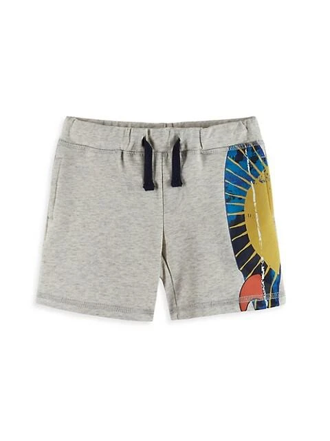 商品Andy & Evan|Little Boy's Palms Surfboard Hooded T-Shirt & Shorts Set,价格¥217,第4张图片详细描述