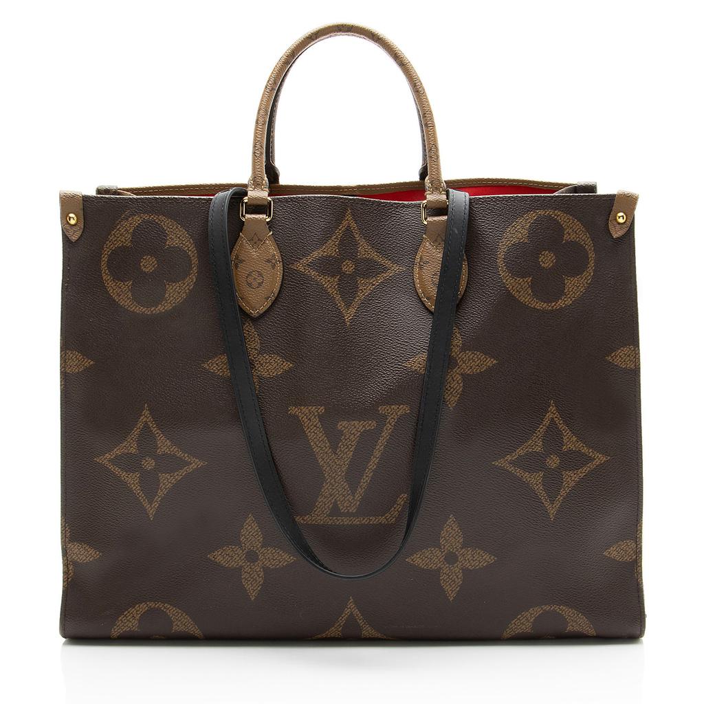 Sac cabas Onthego GM en toile à monogramme géant image 2