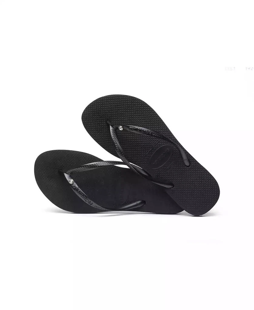 商品Havaianas|Women's Slim Swarovski Crystal II Flip Flop Sandals,价格¥280,第4张图片详细描述