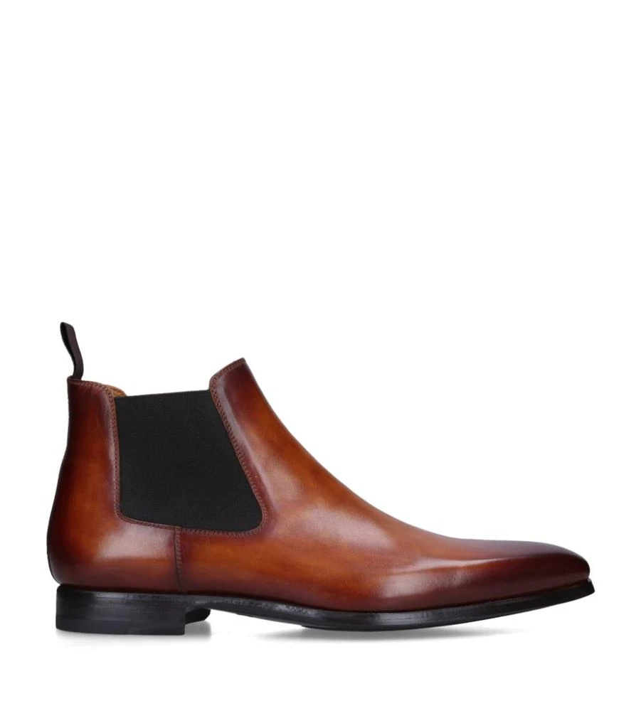 商品Magnanni|Leather Chelsea Boots,价格¥3402,第3张图片详细描述