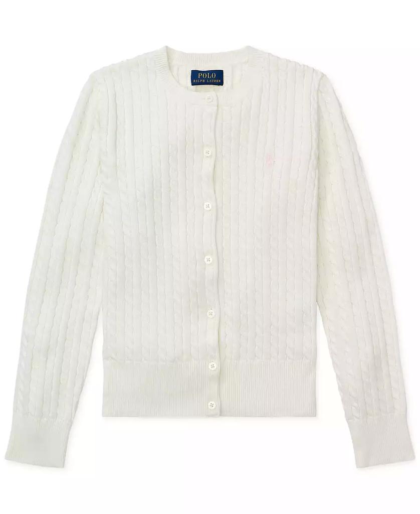 Polo Ralph Lauren | Big Girls Cable-Knit Cotton Cardigan 325.63元 商品图片