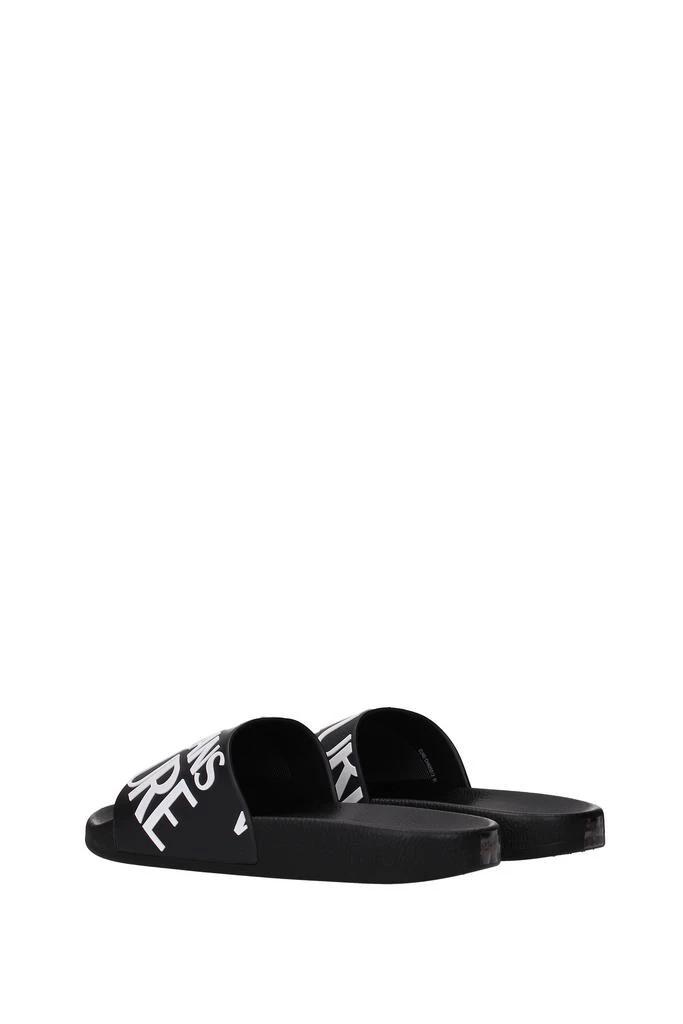 商品Versace|Slippers and clogs couture Rubber Black,价格¥323,第4张图片详细描述