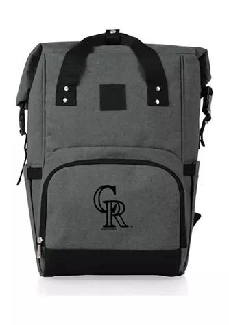 商品Heritage|Mlb Colorado Rockies On The Go Roll Top Cooler Backpack,价格¥681,第1张图片