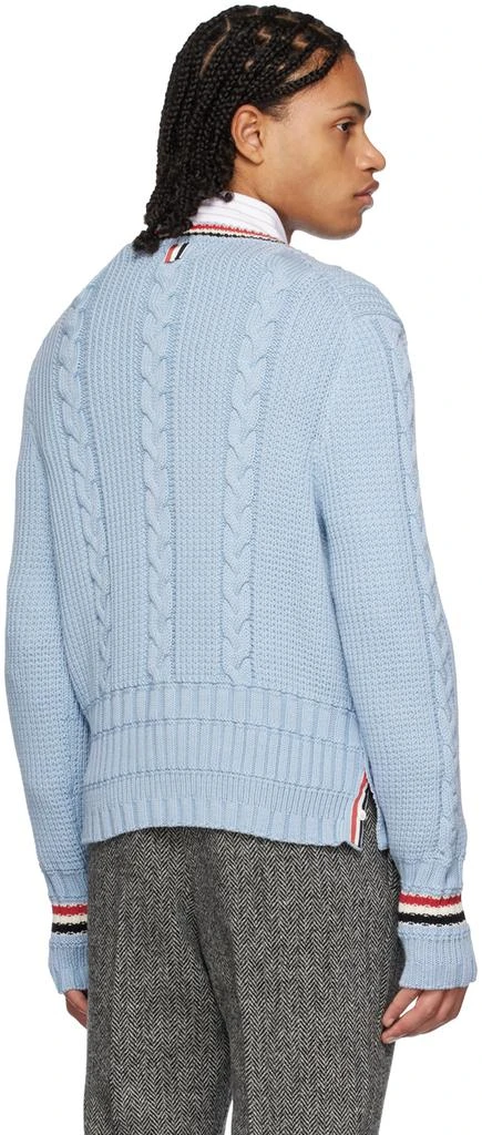 商品Thom Browne|Blue Classic Cardigan,价格¥3904,第3张图片详细描述