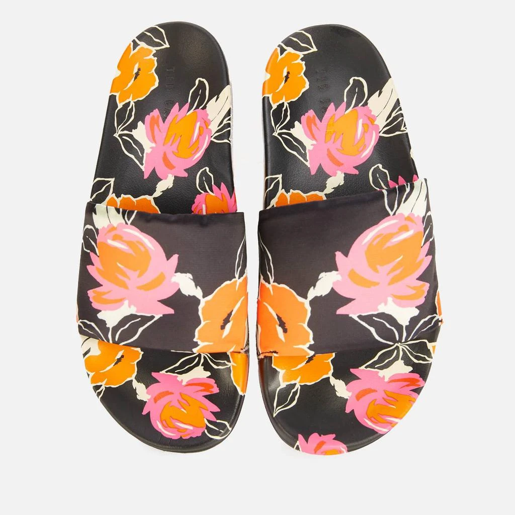 商品Ted Baker London|Ted Baker Women's Paolah Slide Sandals - Black,价格¥325,第1张图片