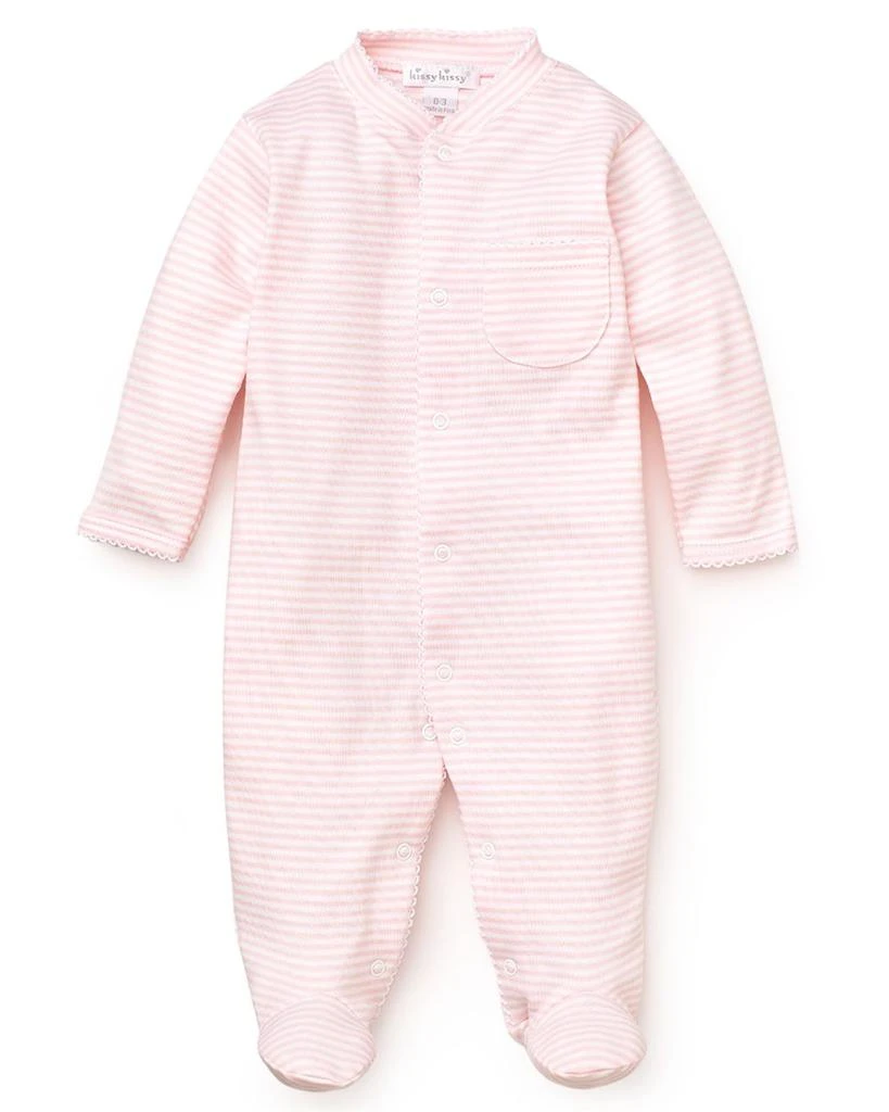 商品Kissy Kissy|女婴Girls' Stripe Footie - Baby,价格¥339,第1张图片