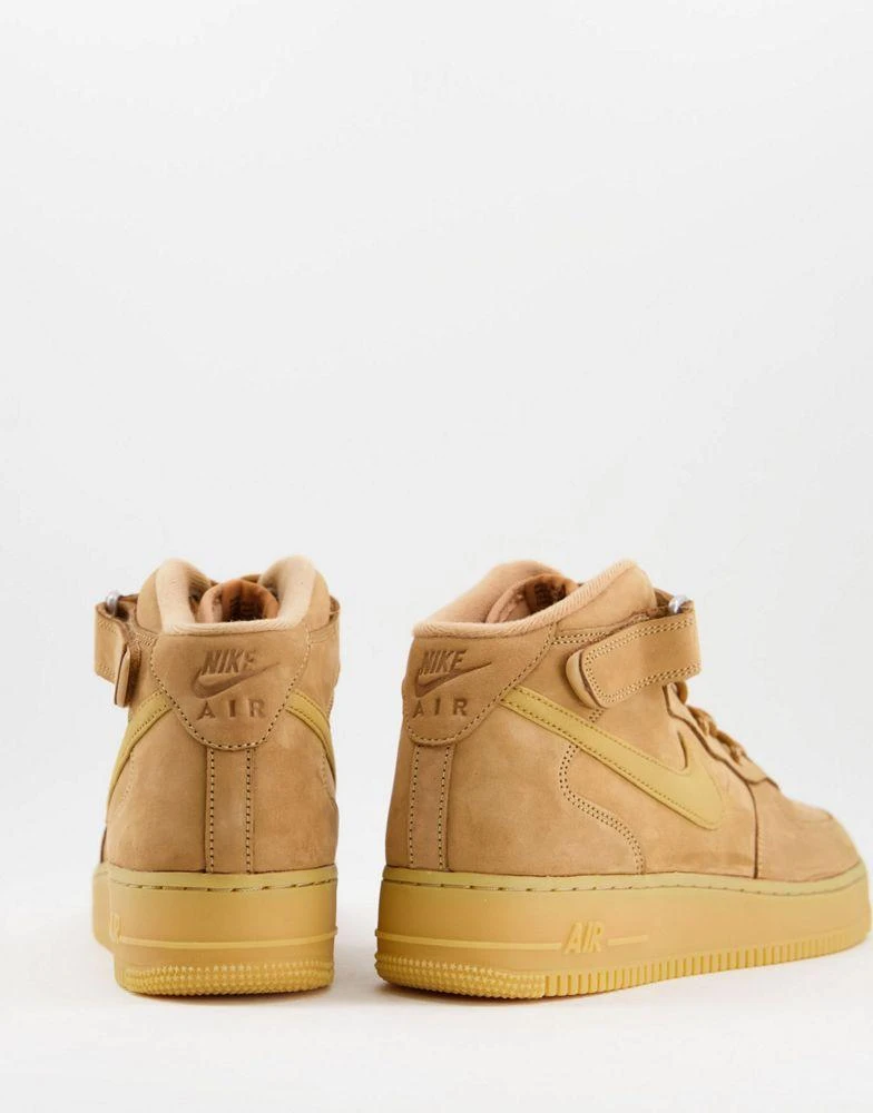 商品NIKE|Nike Air Force 1 Mid '07 trainers in flax brown,价格¥1208,第4张图片详细描述