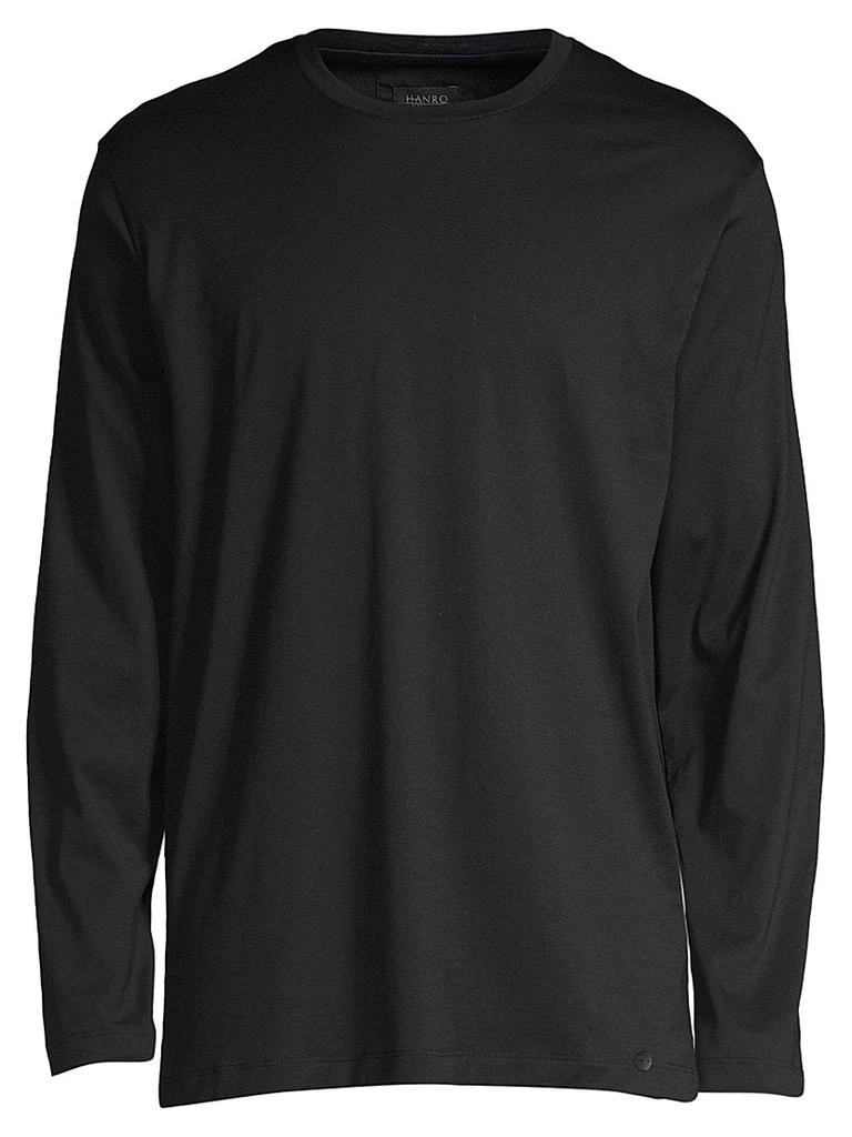 商品Hanro|Night And Day Solid Long Sleeve Tee,价格¥897,第1张图片