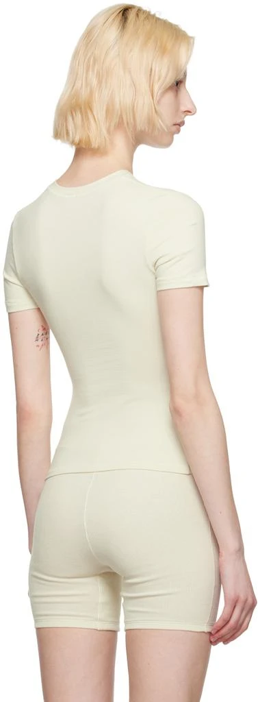 商品SKIMS|Off-White Cotton Jersey T-Shirt,价格¥387,第3张图片详细描述