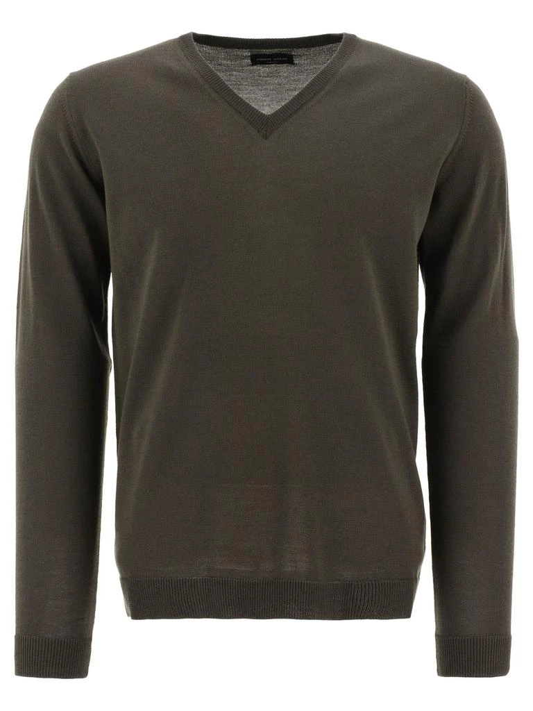 商品ROBERTO COLLINA|Roberto Collina Mens Green Sweater,价格¥1604,第1张图片