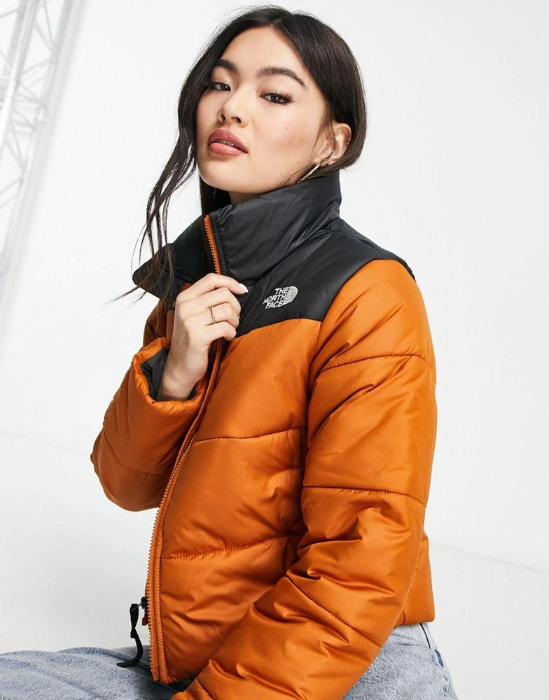 商品The North Face|女式 北面 Saikuru 褐棕色短款外套 ASOS 独家发售,价格¥1083,第4张图片详细描述