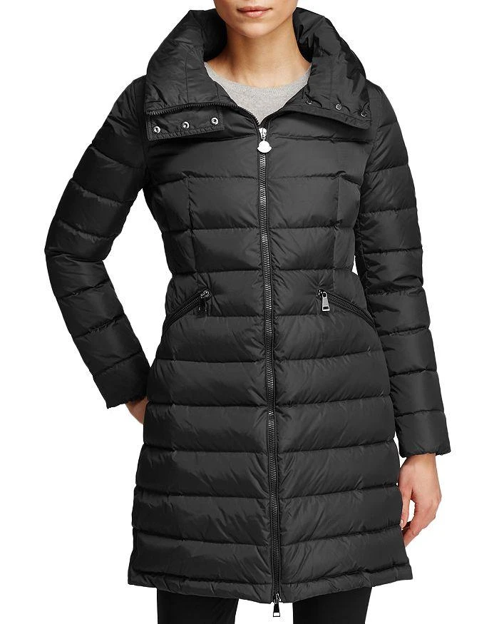 商品Moncler|Women's Flammette Down Coat with Stowable Hood,价格¥8148,第1张图片