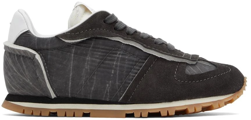 商品MAISON MARGIELA|Gray Retro Runners Sneakers,价格¥1919,第1张图片