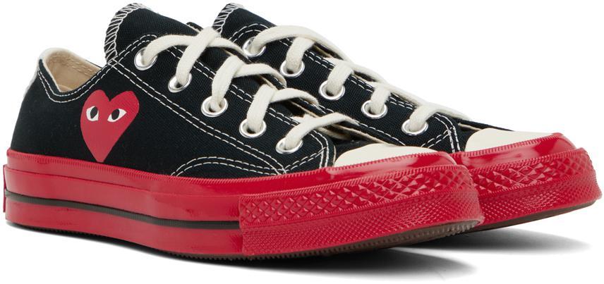 商品Comme des Garcons|Black Converse Edition Chuck 70 Sneakers,价格¥1178,第6张图片详细描述