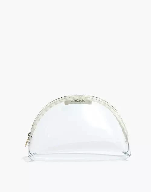 商品Madewell|Small Crystalline Half-Moon Pouch,价格¥118,第1张图片