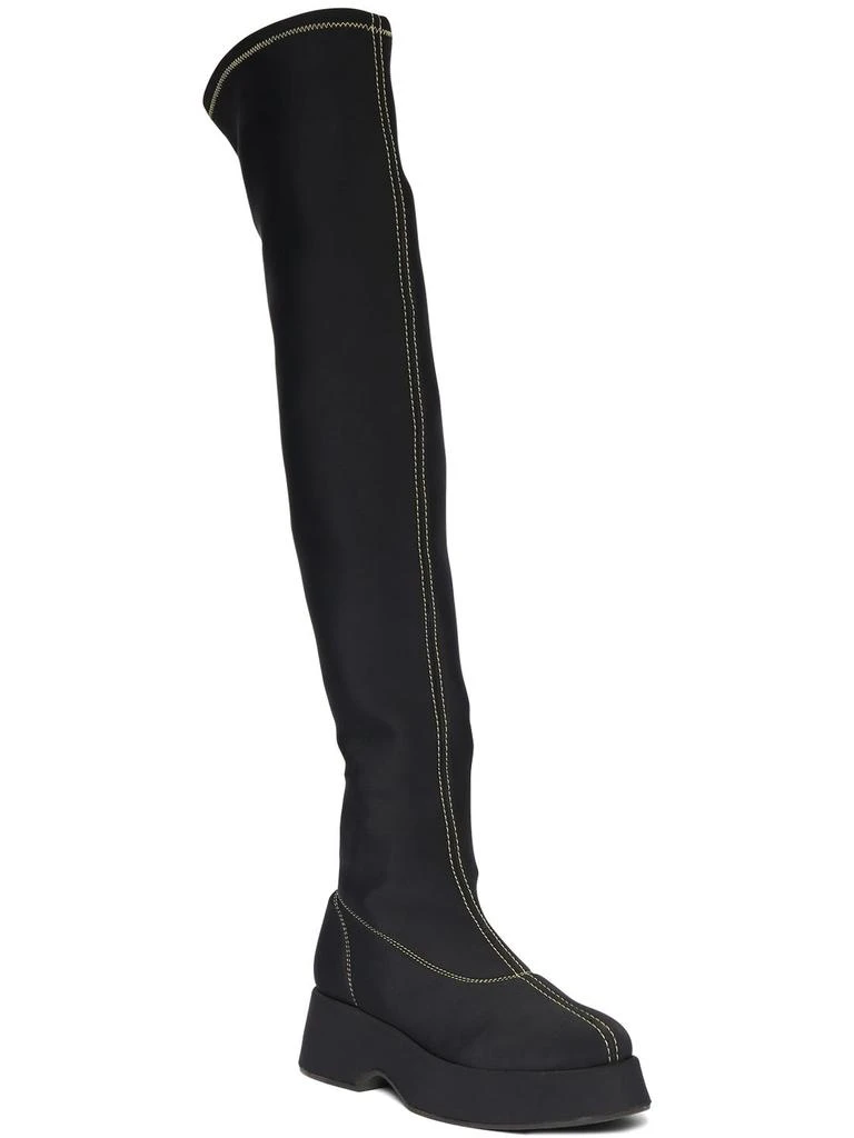商品Ganni|55mm Stretch Over-the-knee Boots,价格¥2386,第2张图片详细描述