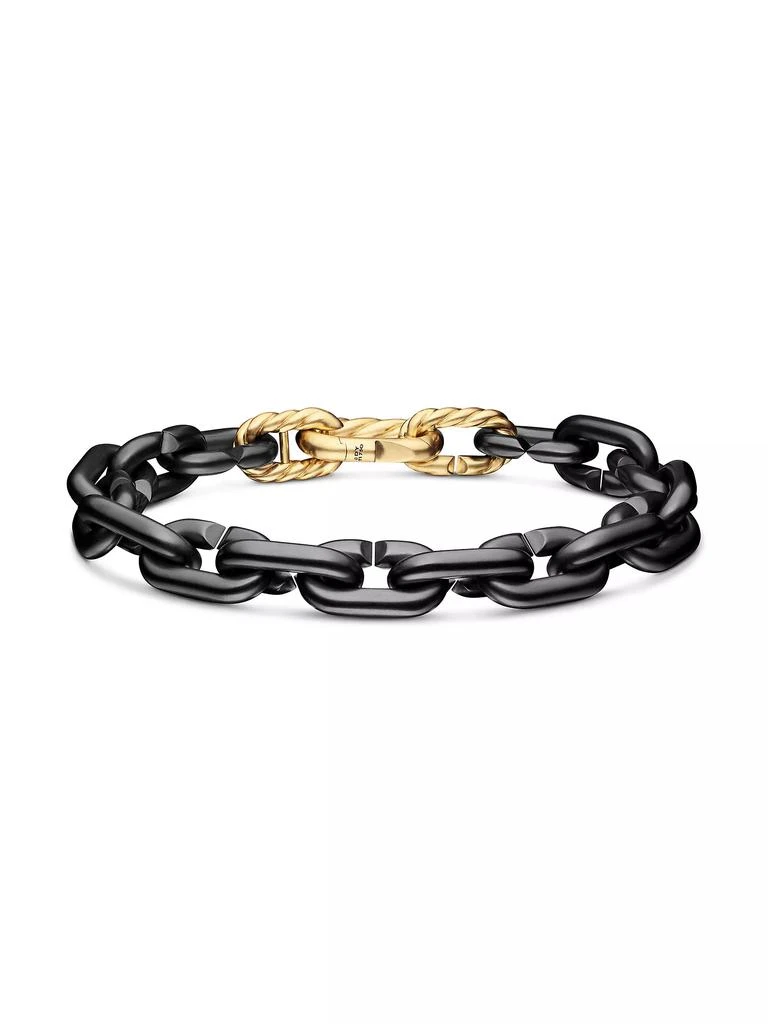 商品David Yurman|Chain Links Bracelet in Black Titanium,价格¥26346,第1张图片