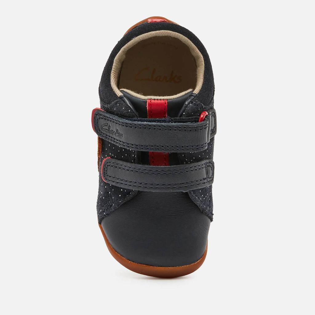 商品Clarks|Clarks Toddlers Roamer Bear Shoes - Navy Suede,价格¥258,第5张图片详细描述