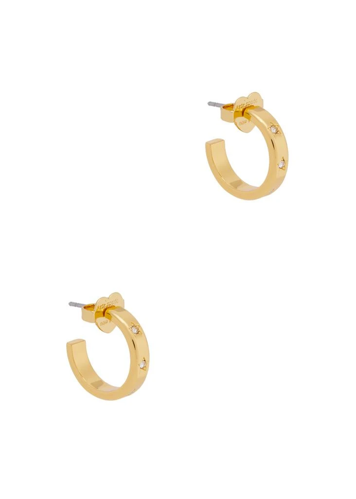 商品Kate Spade|Set In Stone Stars gold-plated hoop earrings ,价格¥910,第1张图片