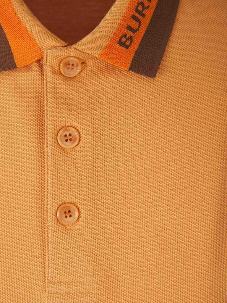 商品Burberry|Burberry Logo Intarsia Short-Sleeved Polo Shirt,价格¥2080,第3张图片详细描述