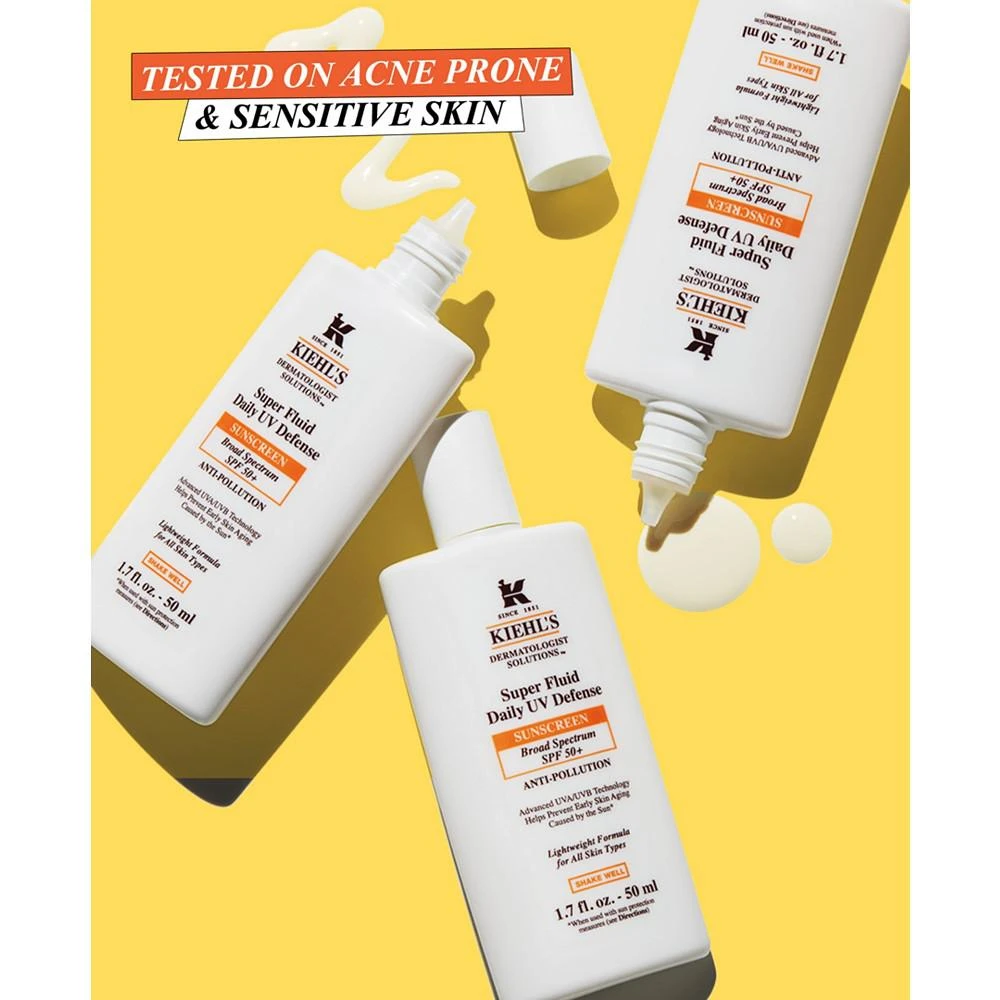 商品Kiehl's|Dermatologist Solutions Super Fluid Daily UV Defense, 4.2 oz.,价格¥507,第3张图片详细描述