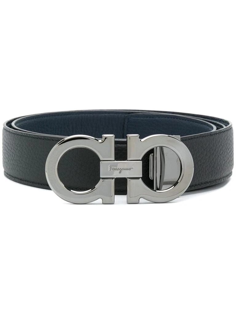商品Salvatore Ferragamo|SALVATORE FERRAGAMO Reversible Gancini Belt,价格¥3214,第1张图片