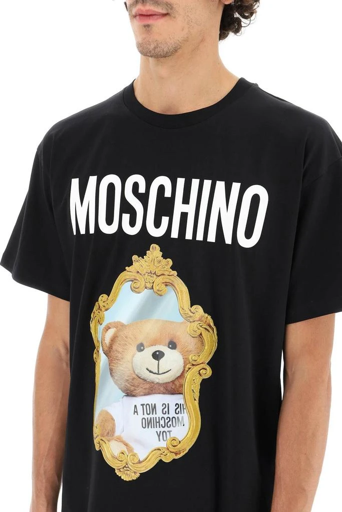 商品Moschino|MIRROR TEDDY BEAR T-SHIRT,价格¥1333,第5张图片详细描述