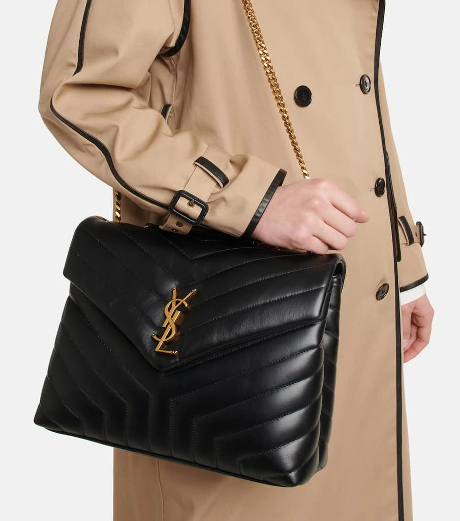 商品Yves Saint Laurent|Loulou Medium leather shoulder bag,价格¥22916,第2张图片详细描述