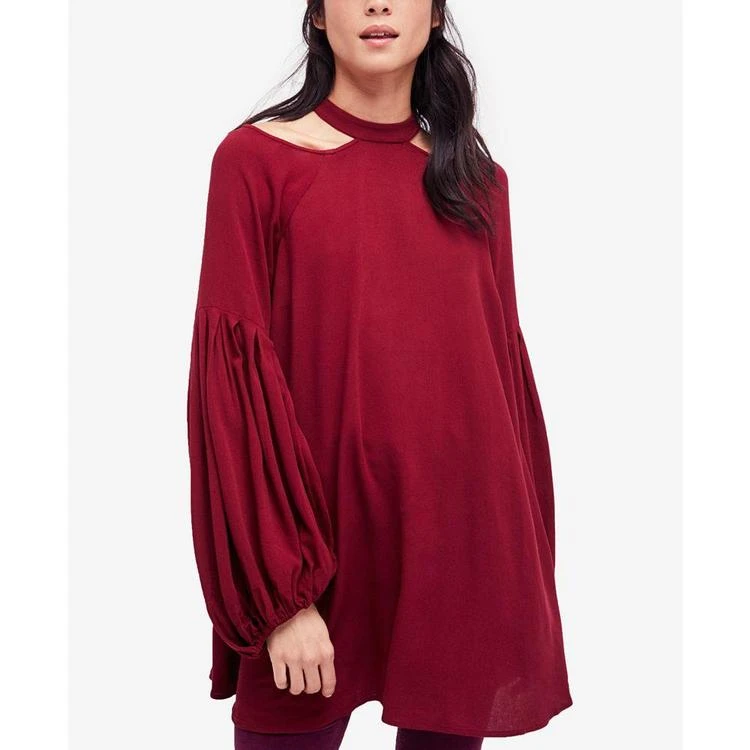 商品Free People|Drift Away Cold-Shoulder Mini Dress,价格¥734,第1张图片