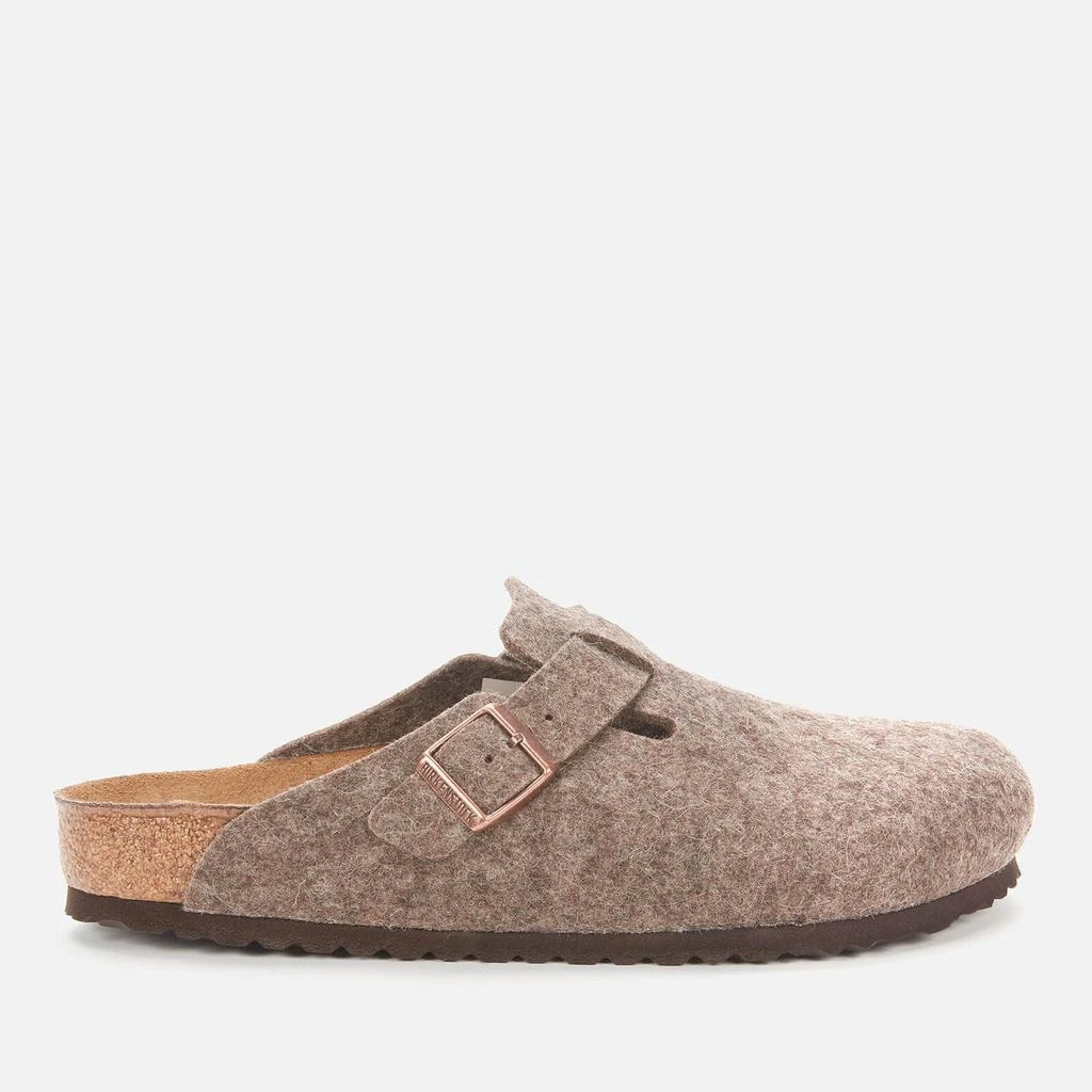 商品Birkenstock|Birkenstock Men's Boston Wool Mules - Cacao,价格¥886,第1张图片