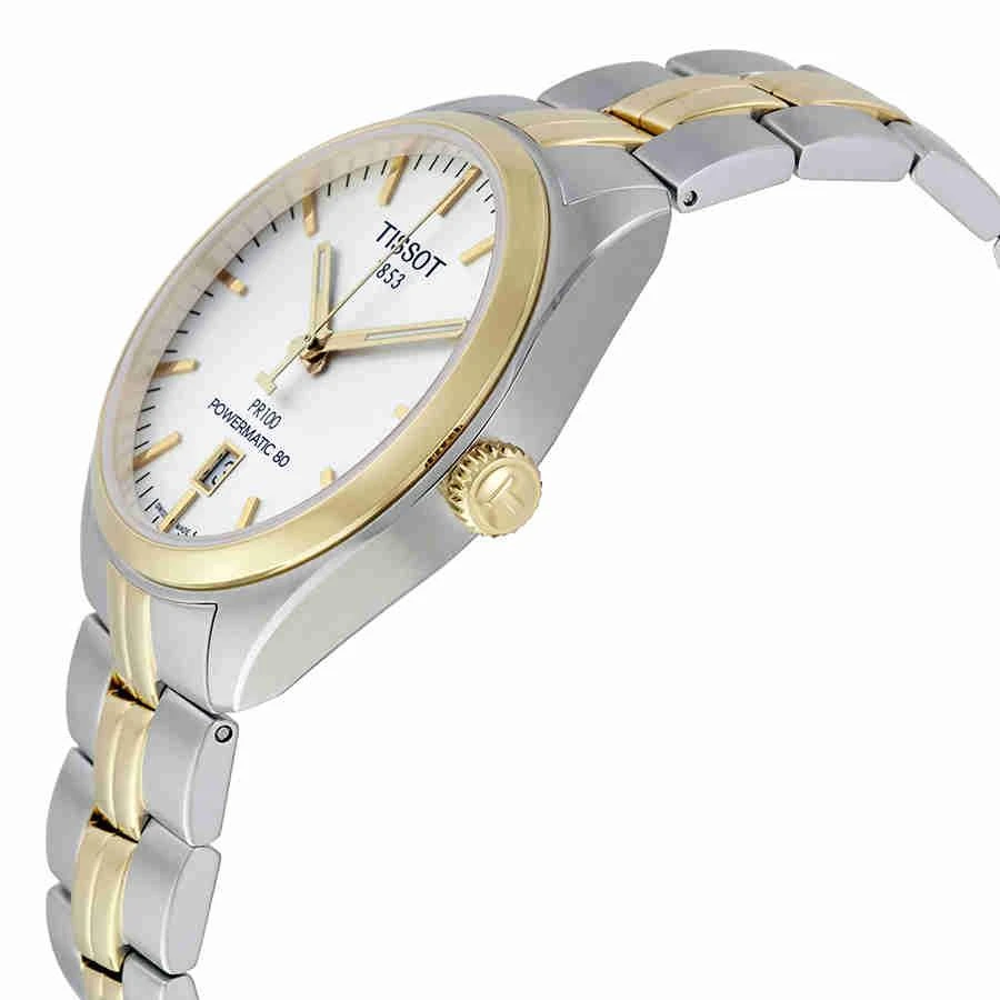 商品Tissot|PR 100 Automatic Silver Dial Men's Watch T101.407.22.031.00,价格¥1660,第2张图片详细描述
